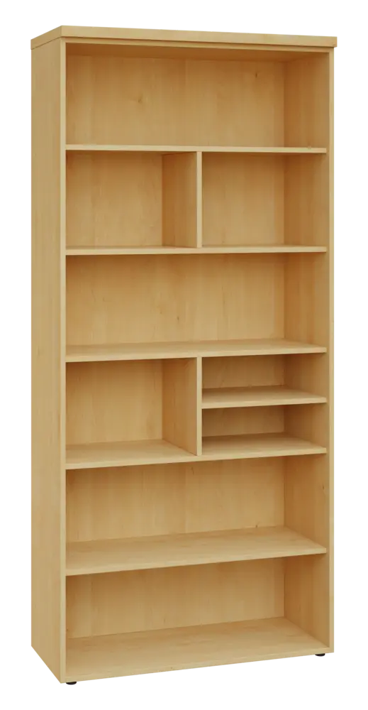 SIN 6 - 10N kancelářská skříň, nika, 2170x1000x400, javor horský